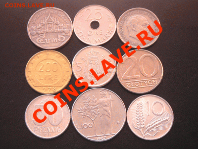 57 разных монет. Окончание 3 марта в 22.00мск - 4595