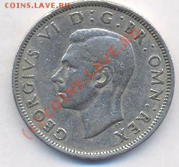 Великобритания 2 шиллинга. 1947 г. До 17.11.09. г. 20-00 МСК - ш 47 1