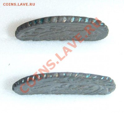 полушка 1731 г.(перечекан) - Полушка 1731 г перечек (6).JPG