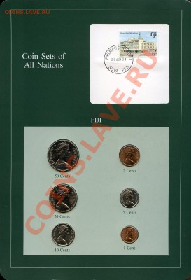 Серия "Coins of all nations" - Фиджи - Fiji
