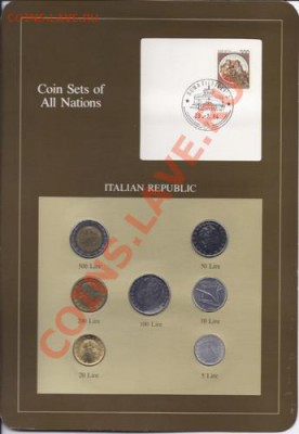 Серия "Coins of all nations" - Италия - Italy1
