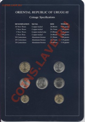 Серия "Coins of all nations" - Уругвай - Uruguay2