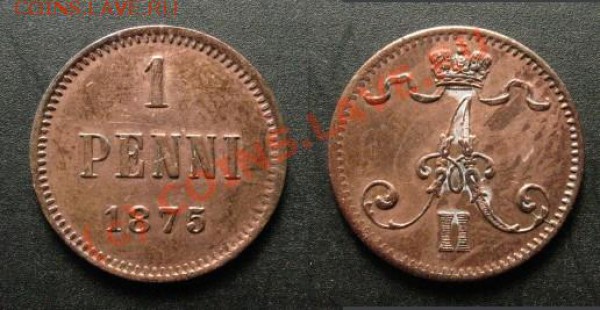 1 пенни 1895 - fin-1p75v