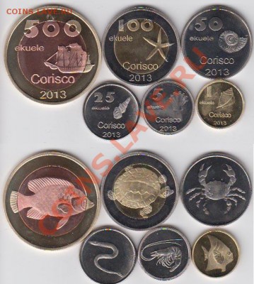 Современные псевдомонеты - фуфло для коллекционеров - corisco_6_coins_set_2013_p01_1