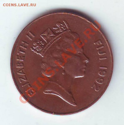 Фиджи.2 Цента.1992. Скат. до 11 Марта. в 22.00 мск - 19920010.JPG