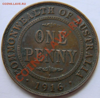 пенни Австралия 1916г. - DSCN4912_thumb