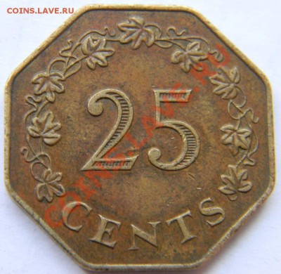 25 центов Мальта 1975г. - DSCN4942_thumb