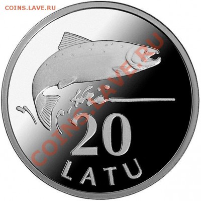 ЛАТВИЯ. Первая Республика и Современные Монеты - 2013 Sudraba lasis 20 latu r.JPG