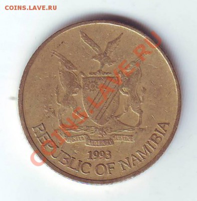 Намибия.Доллар.1993.Орел.до 12 Марта. в 22.00мск - 1993.JPG