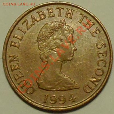 ДЖЕРСИ - 1 пенни 1994 - Форт - до 12 марта - 499