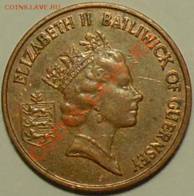 ГЕРНСИ - 1 пенни 1994 - Краб - до 12 марта - 495