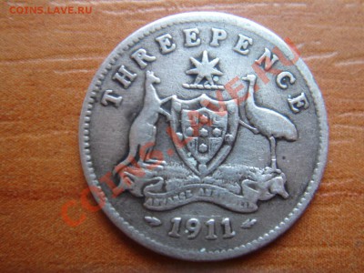 Австралия: Ag-925 3 пенса 1911 Георг 5 до 11.03.13, 22-00 - Австралия 3 пенса 1911-1.JPG