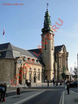 Города на монетах - Luxembourg