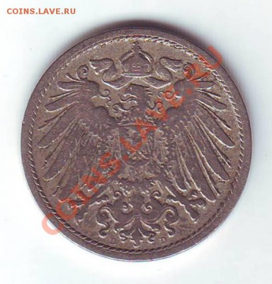 Германия.10 Пфеннигов.1900.D.до 13 марта.в 22.00 мск - 1914 1.JPG