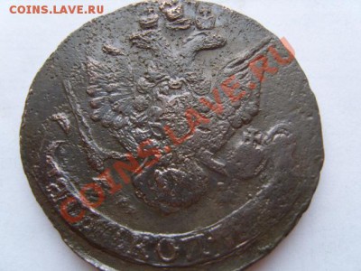 5 копеек Екатерины 1787г. - S1031633.JPG