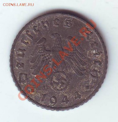 Третий Рейх.5 Пфеннигов.1944.F. до 13 Марта в 22.00 мск - 19440003.JPG