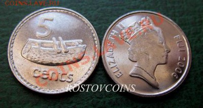  обновления на 24 марта - 20. ФИДЖИ 5 центов 2006 г. UNC = 30.JPG