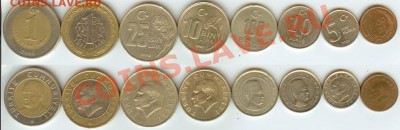 Турция ходячка -8 монет до 18.00 мск 15.03. - турция