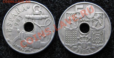 Разная инострань - 378 3 Испания 50 с 1963
