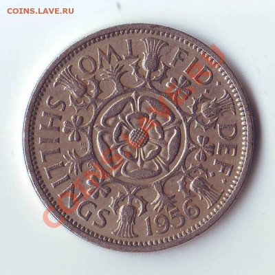 В.Британия.Флорин.1956. до 14 марта.в 22.00 мск - 19560005.JPG