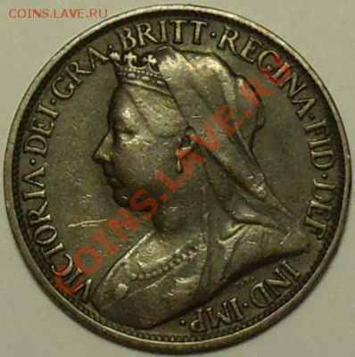 ВЕЛИКОБРИТАНИЯ - Фартинг Виктория 1898 - до 15 марта - 556