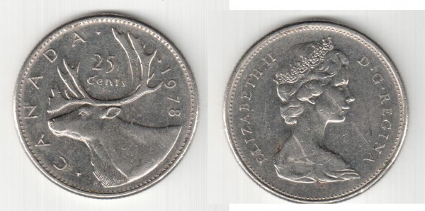 Канада 25 центов. 1978г. - skf220.JPG