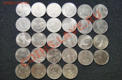ПОДБОРКА !!! ЮБИЛЕЙНЫХ РУБЛЕЙ 34шт !!! с 1977-1991г 14.03.13 - 9.JPG