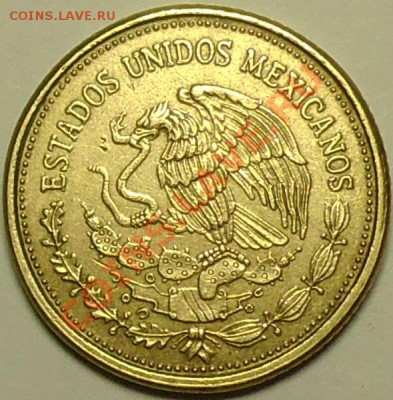 МЕКСИКА - 100 песо 1989 - до 16 марта - 390