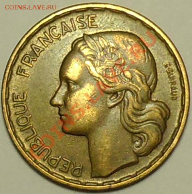 ФРАНЦИЯ - 20 франков 1953 В - до 16 марта - 326