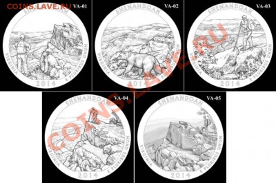 Проекты парков США на 2014 год - quarter-2014-Shenandoah