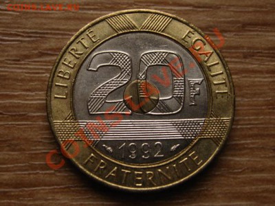 Франция 20 франков 1992 МсМ триметал до 13.03.13 в 21.00 М - IMG_0656