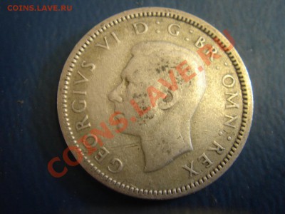 Великобритания: Ag-500 6 пенсов 1946 Георг 6 до 15.03 22 - 6 пенсов 1946-2.JPG