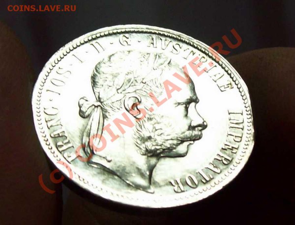 1 флорин 1889 Австро-Венгрия, чеканный блеск. - 1 флорин 1889 аверс доп 1