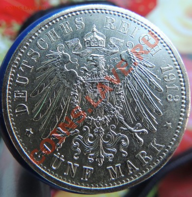 5 марок Баден 1913 г.до 22.00 15.03.13 - DSCN0612.JPG