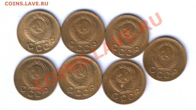 СССР  1 коп 1946,49г. 22шт. красивые, до 14.03. 21.30 - 15