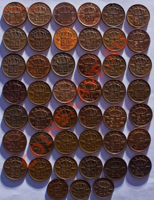 50 сентимес Бельгии (45 шт) до 17.03.2013 - IMG_4463