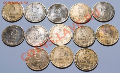 5 копеек 1961г. ЛОТ №4 (13шт) до 17.03.2013 - IMG_4510