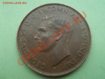 Австралия полпенни 1943 СОХРАН - Сrauze21 537