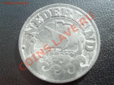 Нидерланды 25 центов 1941 в сохране - Сrauze21 527
