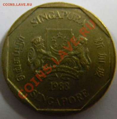 1 доллар Сингапур 1988г. - DSCN4992_thumb