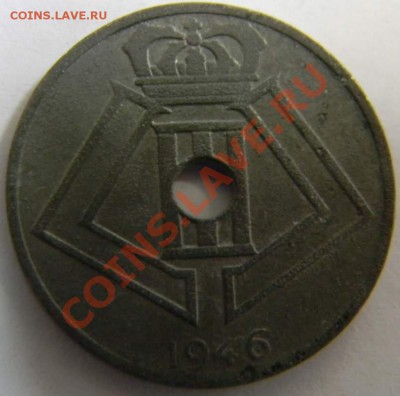 25 центов Бельгия цинк 1946г. - DSCN5012_thumb