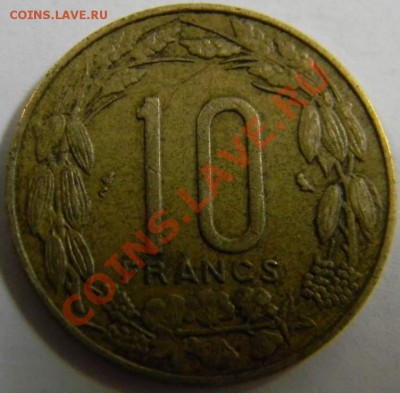 10 франков Камерун 1961г. - DSCN5038_thumb
