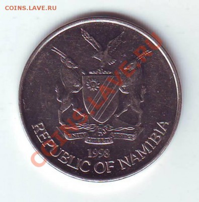 Намибия.10 Центов.1998. до 19 марта - 19980008.JPG