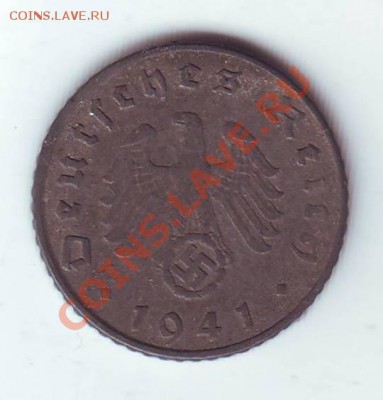 3 Рейх.5 Пфеннигов.1941.А.до 19 Марта. - 1941 50001.JPG
