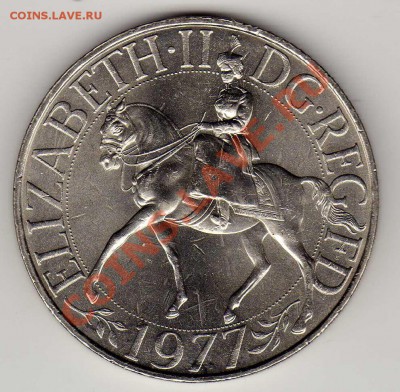 Великобритания крона 1977 Сер.юбилей до 18.03.13-22ч (4426) - img753