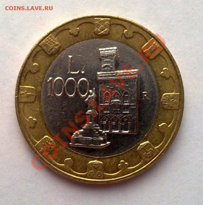 БИМ - Сан-Марино 1000 лир 1997 Статуя свободы до 19.03 22.00 - 140320137993