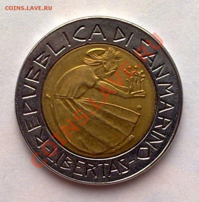 БИМ - Сан-Марино 500 лир 1985 Борьба с наркотика 19.03 22.00 - 140320138026