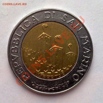 БИМ - Сан-Марино 500 лир 1993 Новая жизнь 19.03 22.00 - 140320138039