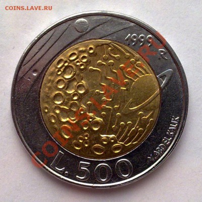 БИМ - Сан-Марино 500 лир 1999 Космос 19.03 22.00 - 140320138044