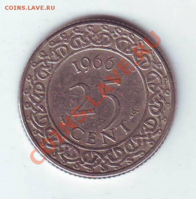 Суринам.25 Центов.1966. до 20 Марта - 19660005.JPG